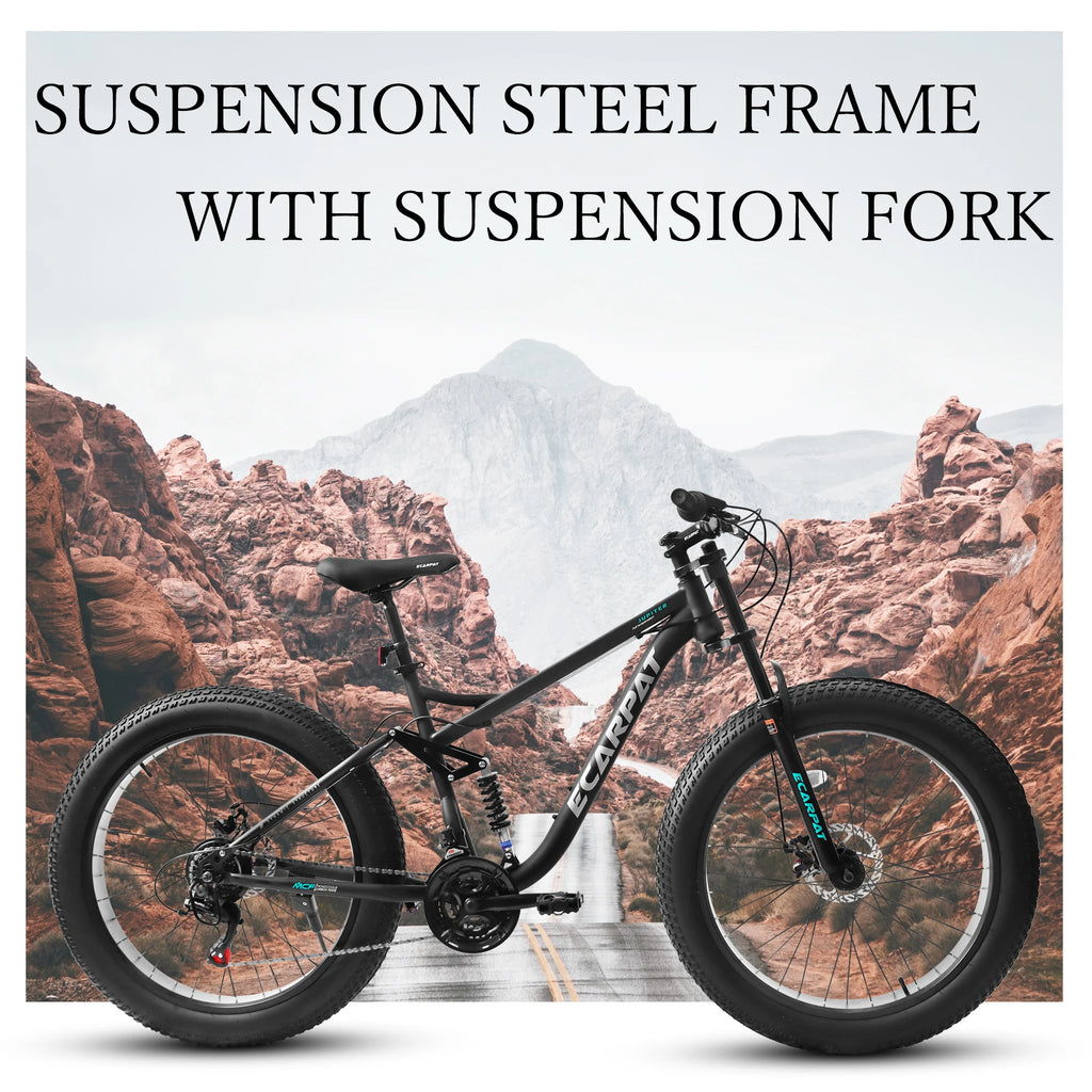 26” Full Suspension MTB Bike