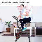 Folding Recumbent Exercise Bike
