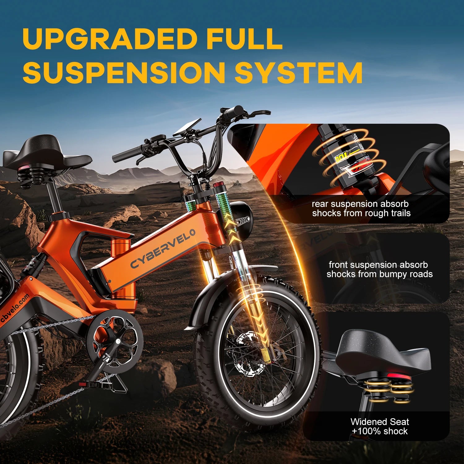 Cybervelo EK6 Folding E-Bike