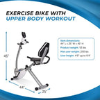 Smart App Recumbent Bike
