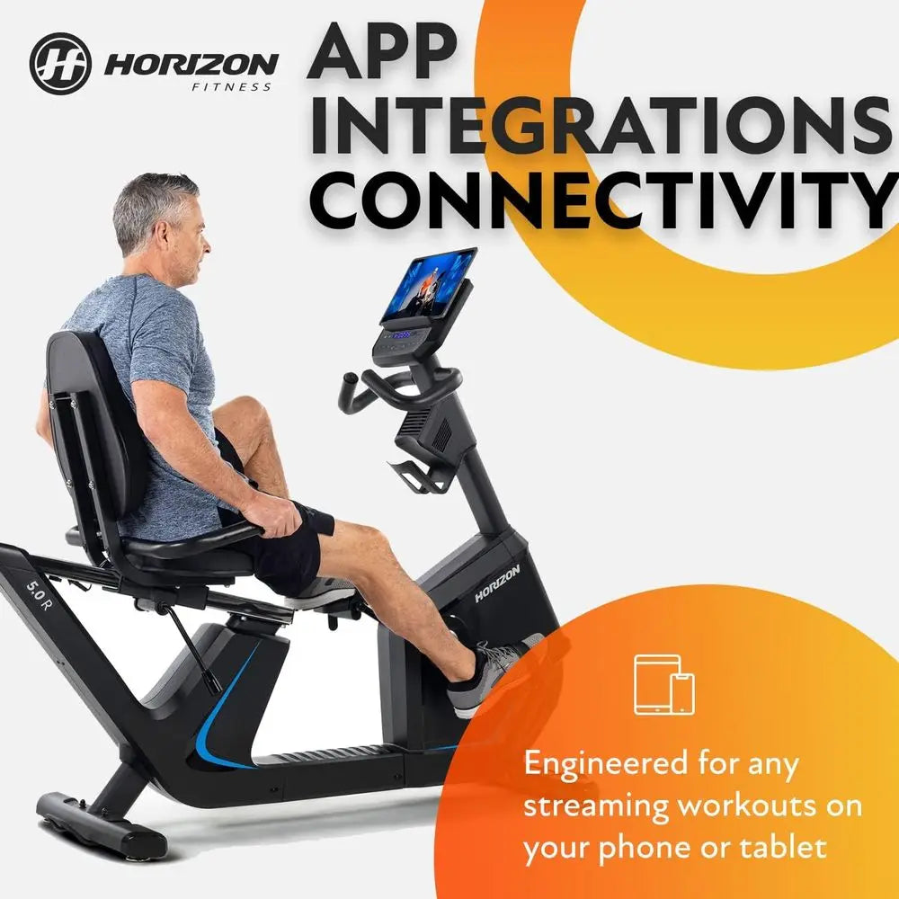 Bluetooth Recumbent Cardio Bike