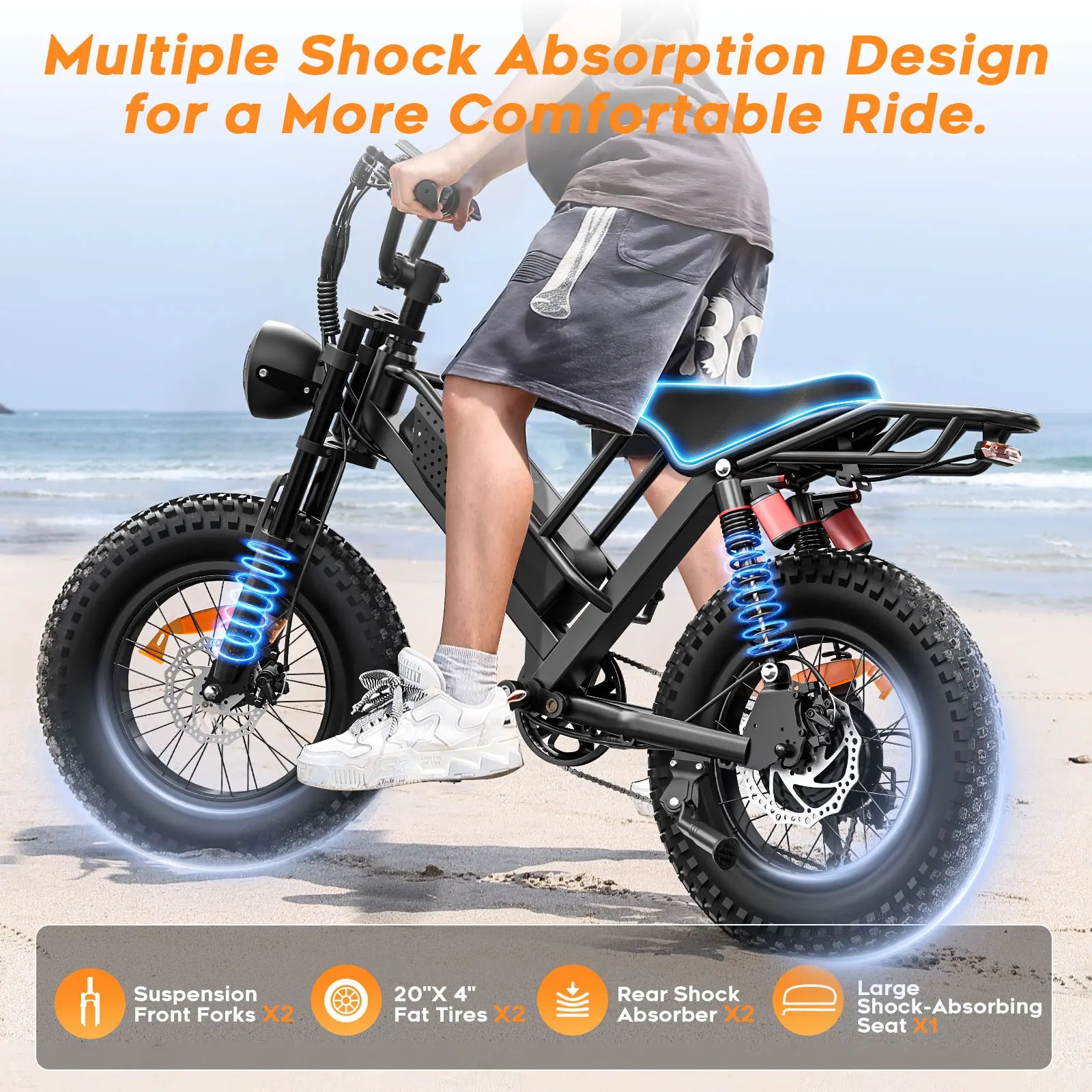 Spacewalk Fat Tire E-Bike