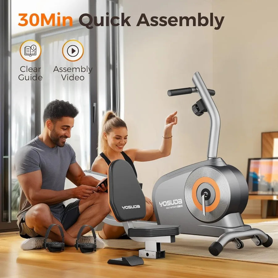 Magnetic Recumbent Bike 350LB
