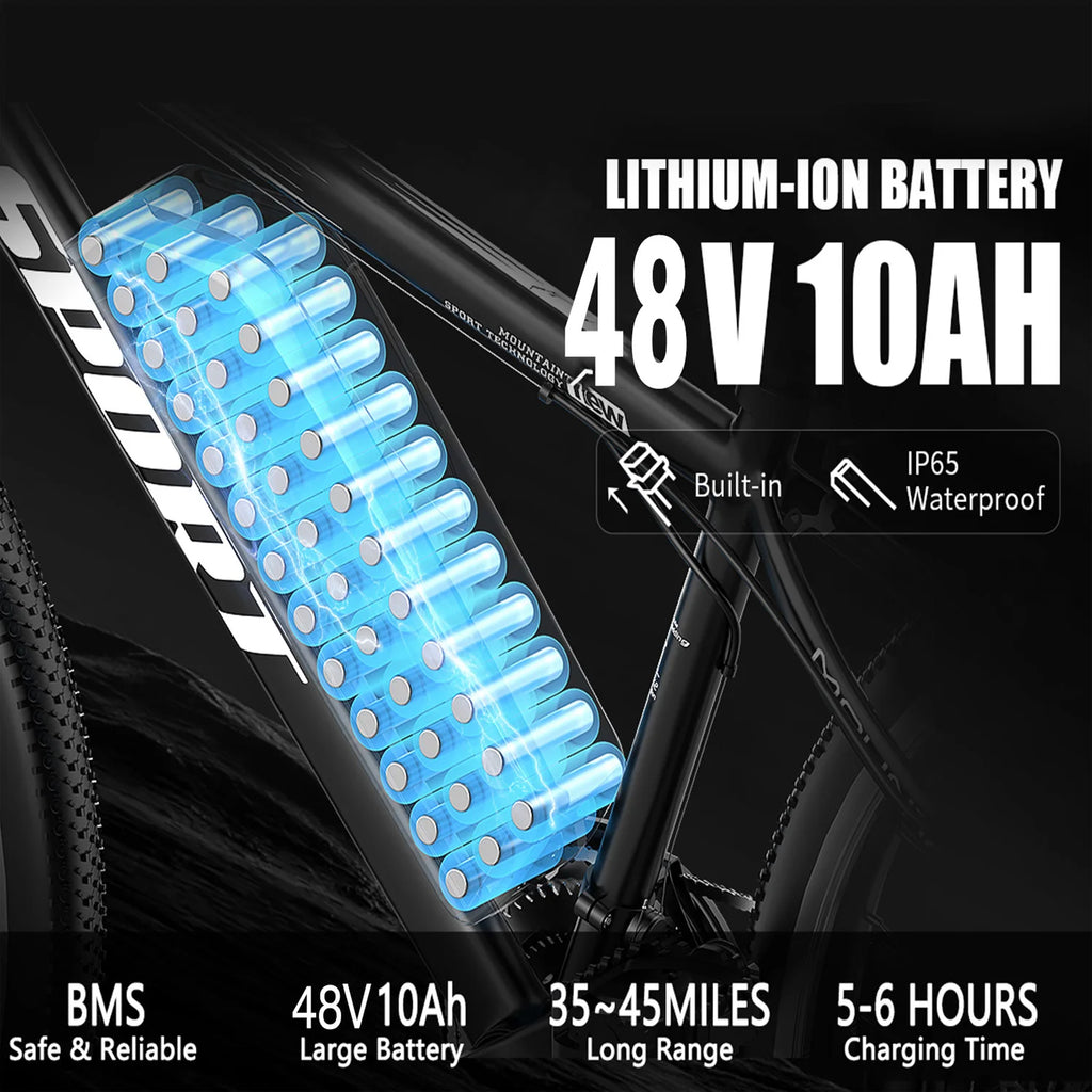 500W All-Terrain E-Bike
