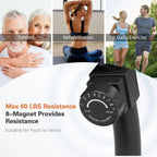 8-Level Magnetic Recumbent Bike