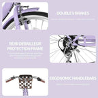 Foldable Women’s Cruiser Bike