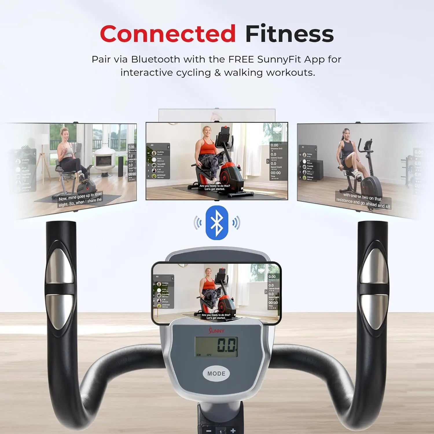 Smart Magnetic Recumbent Bike