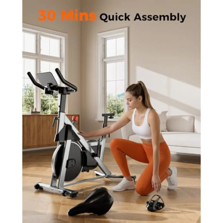 32-Level Magnetic Exercise Bike