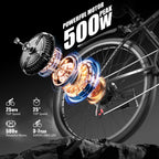 500W All-Terrain E-Bike