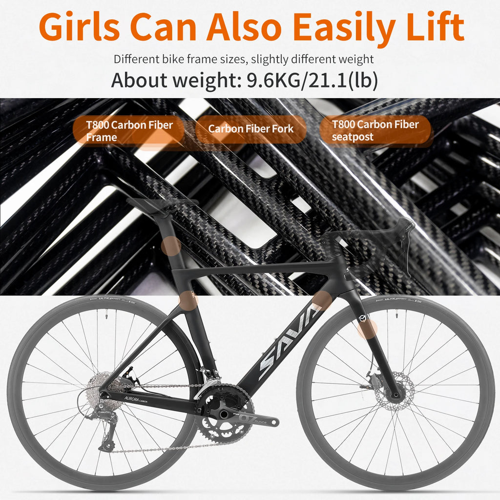 SAVA Carbon Fiber Road Bike