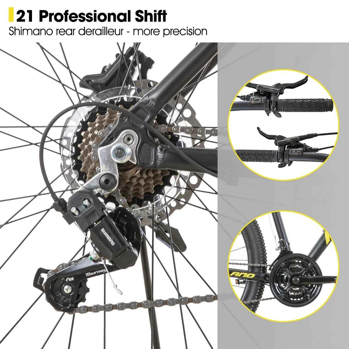 Hiland Aluminum Mountain Bike