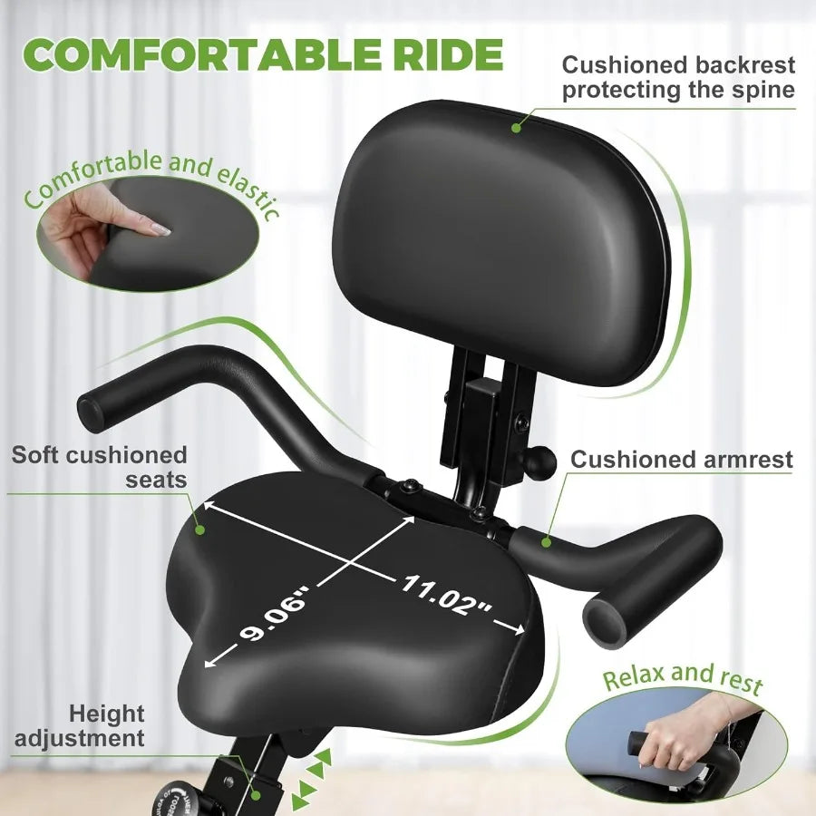 5-in-1 Folding Exercise Bike