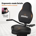 8-Level Magnetic Recumbent Bike