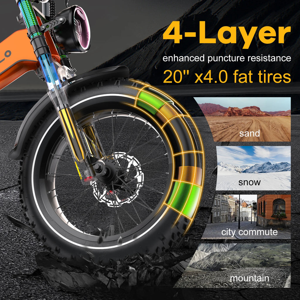 Cybervelo EK6 Folding E-Bike