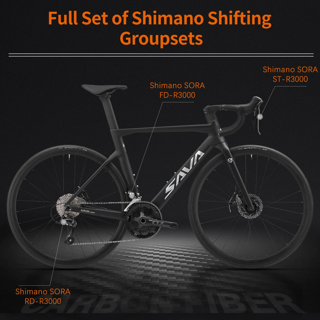 SAVA Carbon Fiber Road Bike