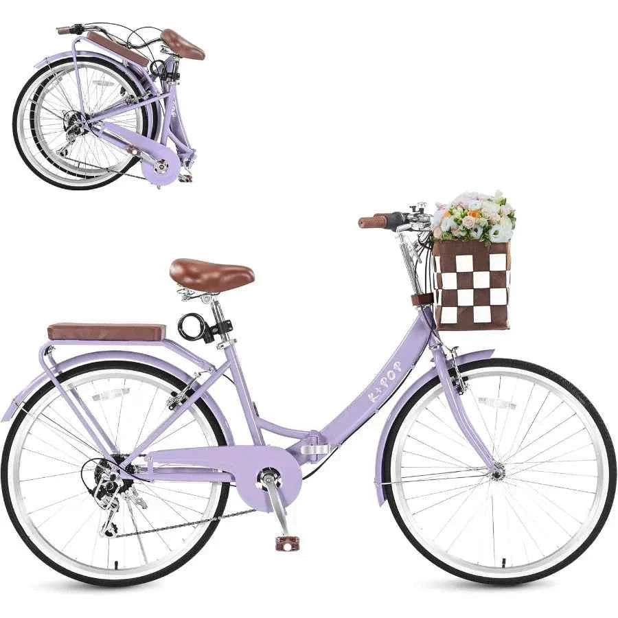 Foldable Women’s Cruiser Bike