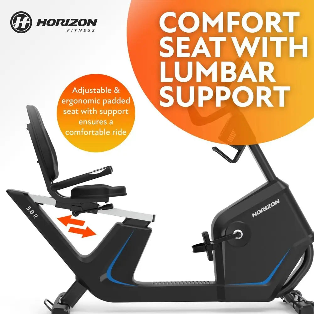 Bluetooth Recumbent Cardio Bike