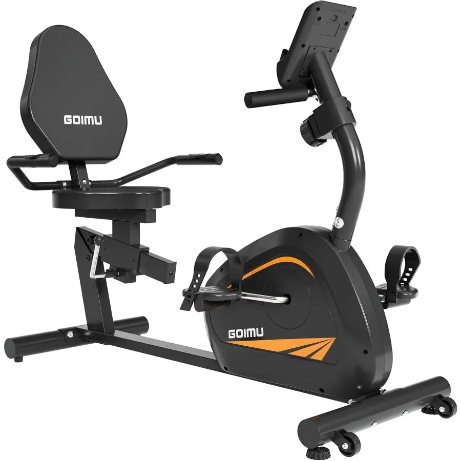 8-Level Magnetic Recumbent Bike