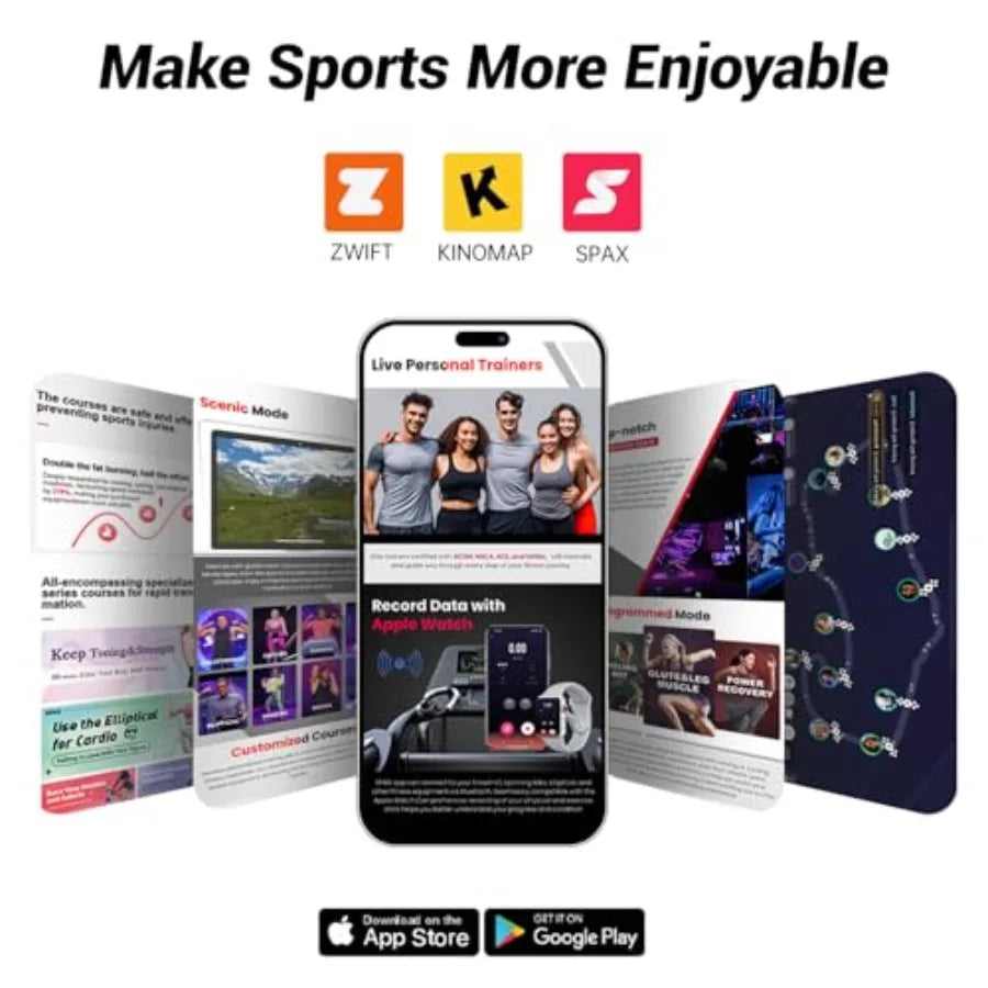 App Control Spin Exercise Bike