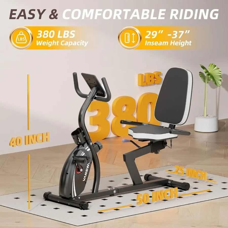Bluetooth Home Recumbent Bike
