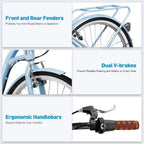 26” Women’s Beach Cruiser Bike