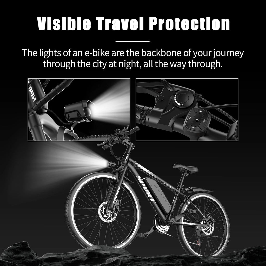 500W All-Terrain E-Bike