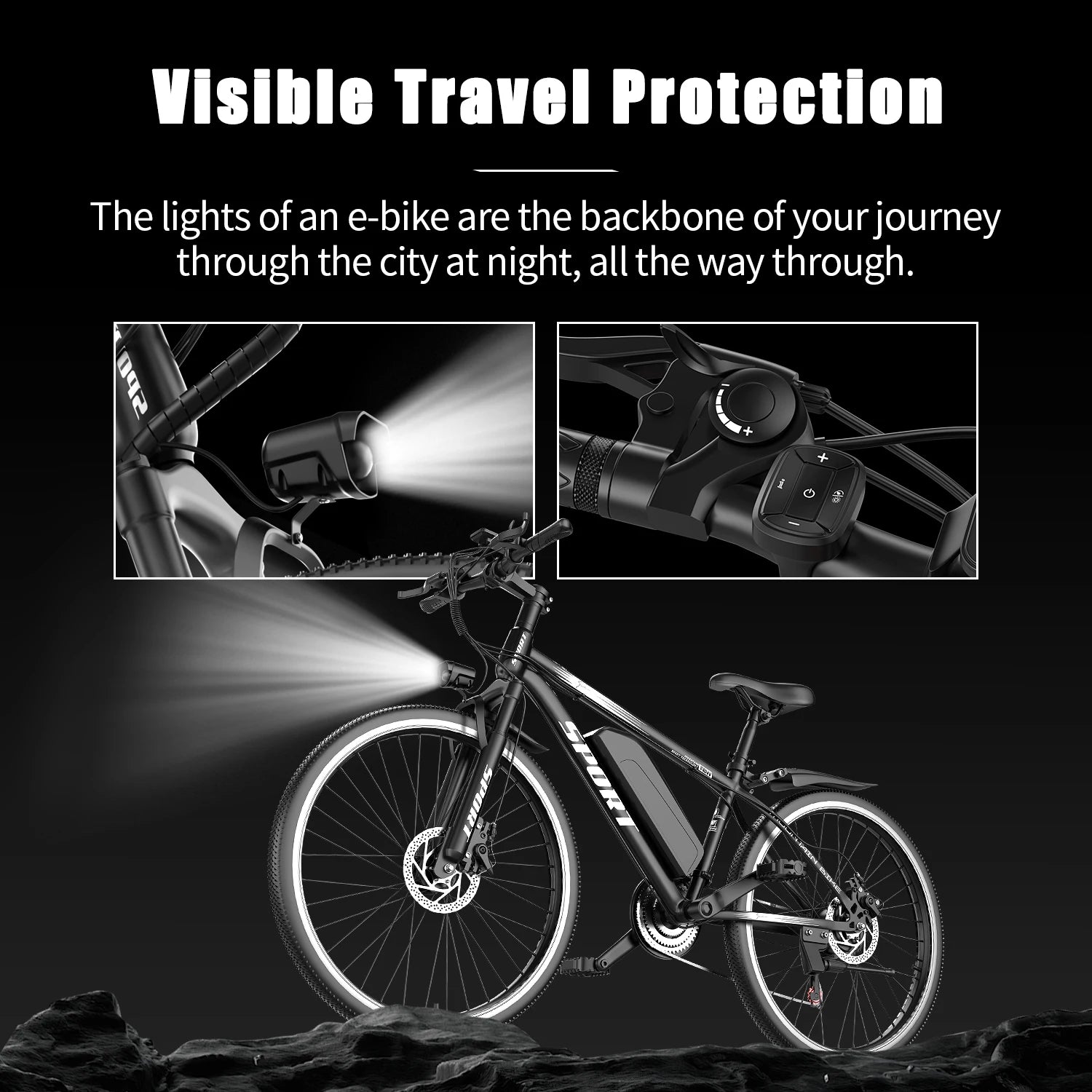 500W All-Terrain E-Bike