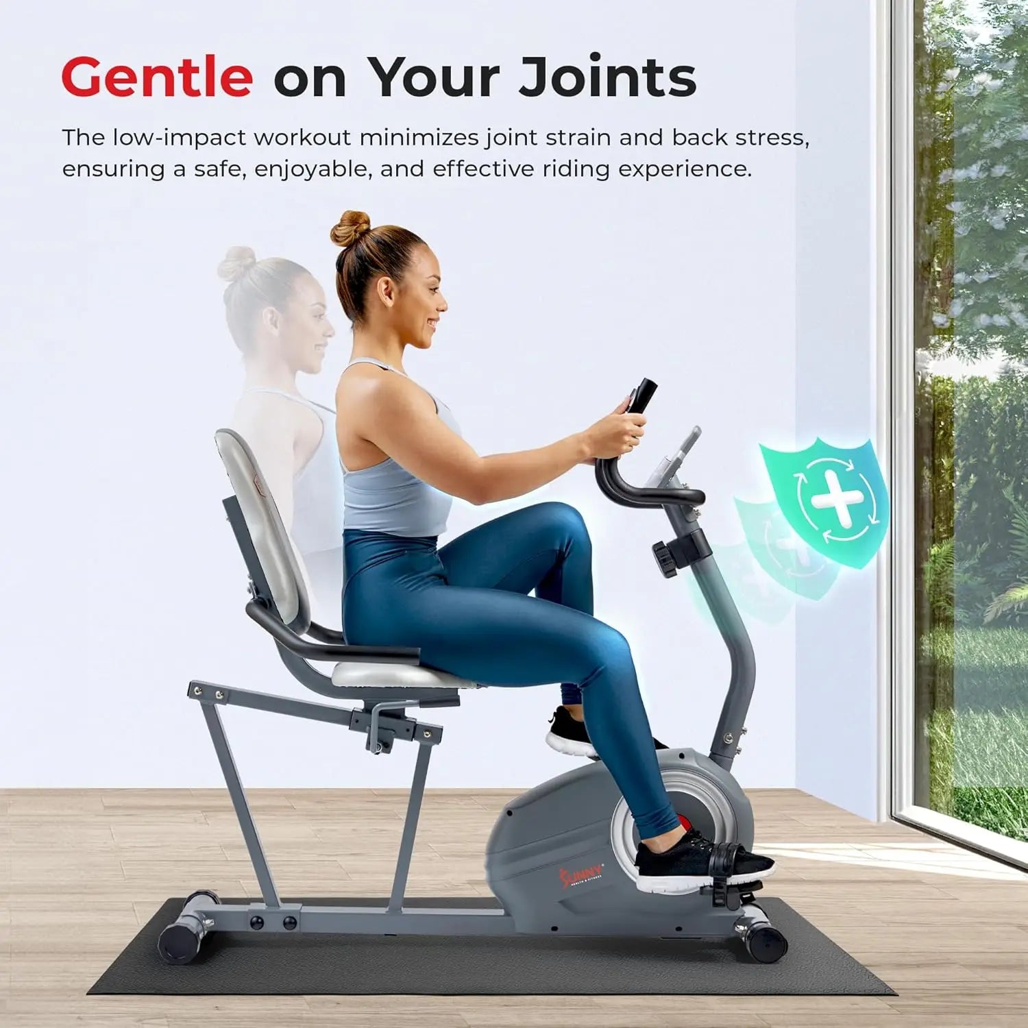 Smart Magnetic Recumbent Bike