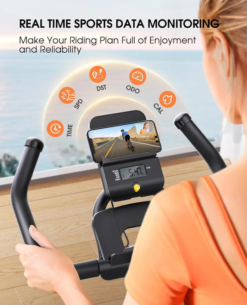 Adjustable Magnetic Stationary Bike