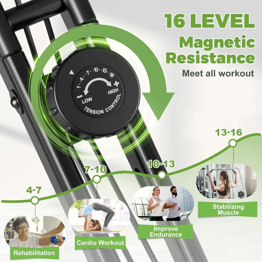 5-in-1 Folding Exercise Bike