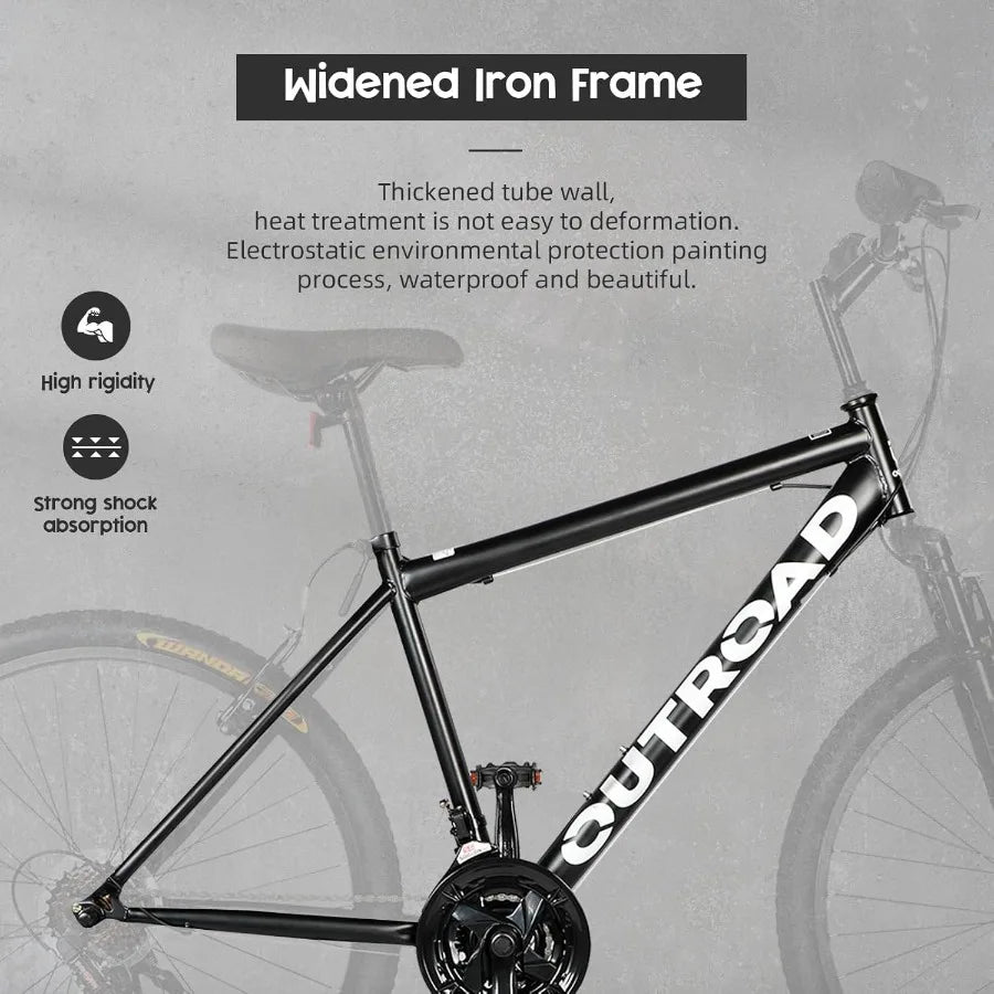26” Mountain Bike 21-Speed